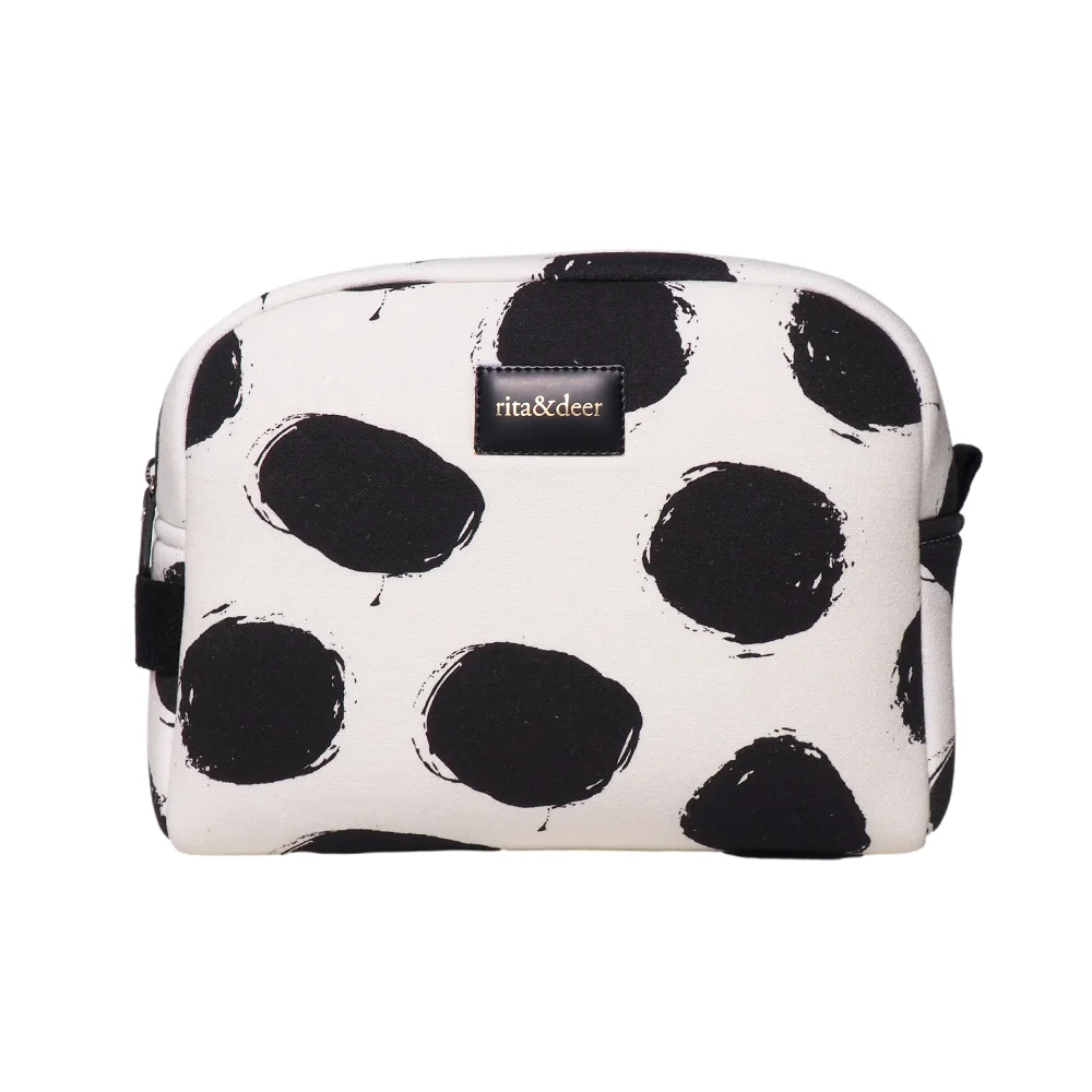 neceser de bebeé dots o motas negras