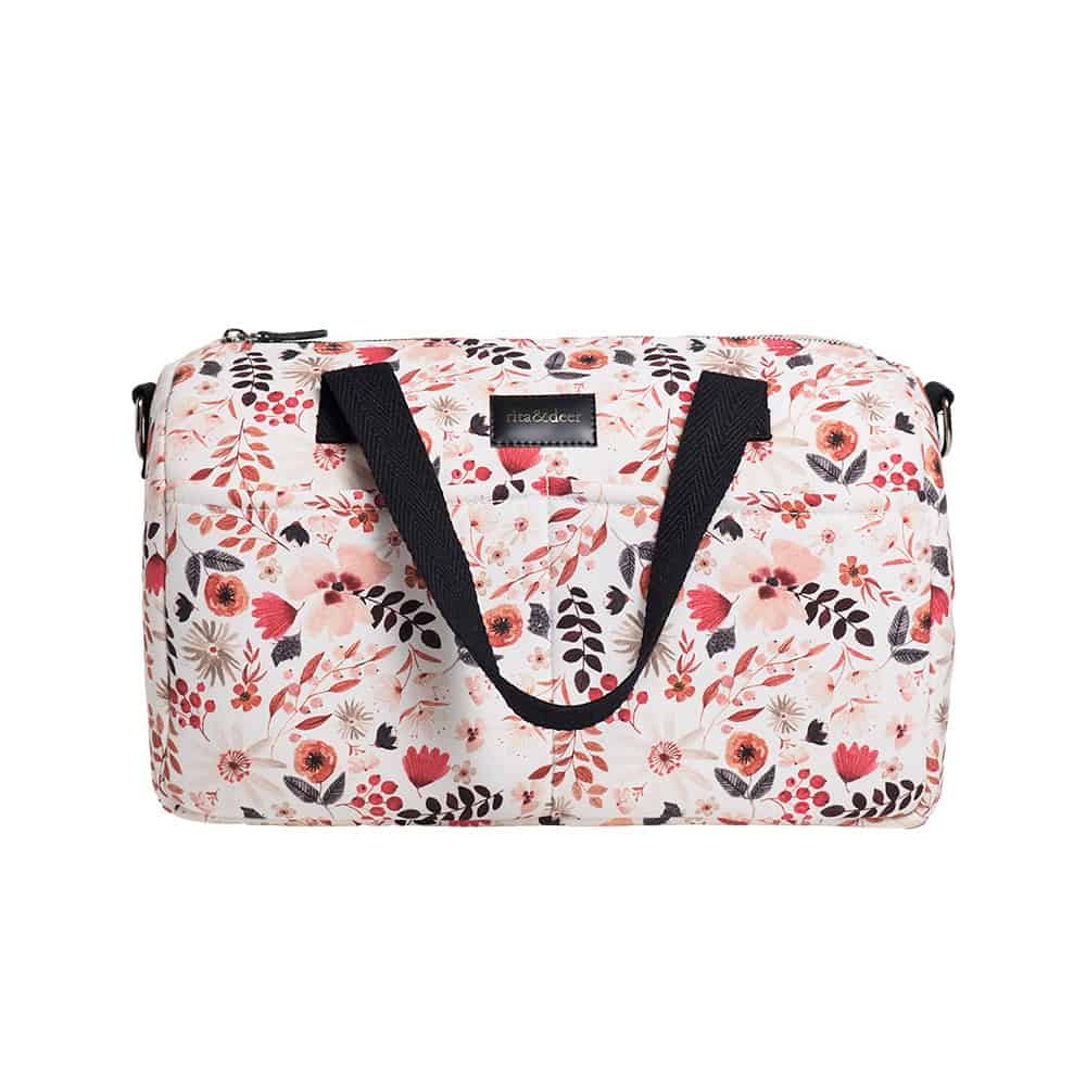 bolso carro bebe Chester Spring Passion universal estampado de flores