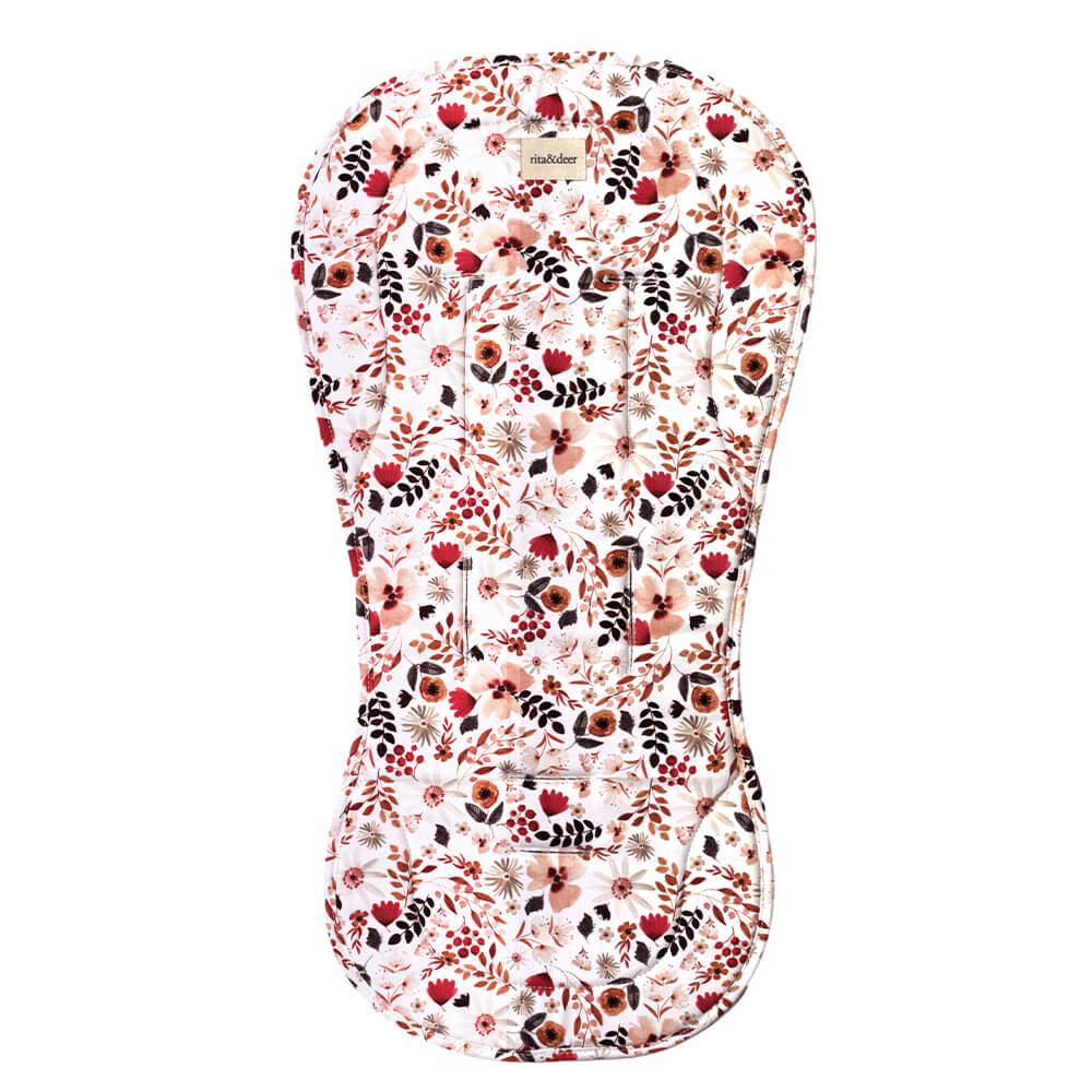 colchoneta universal bugaboo carro bebé estampado spring passion de rita and deer