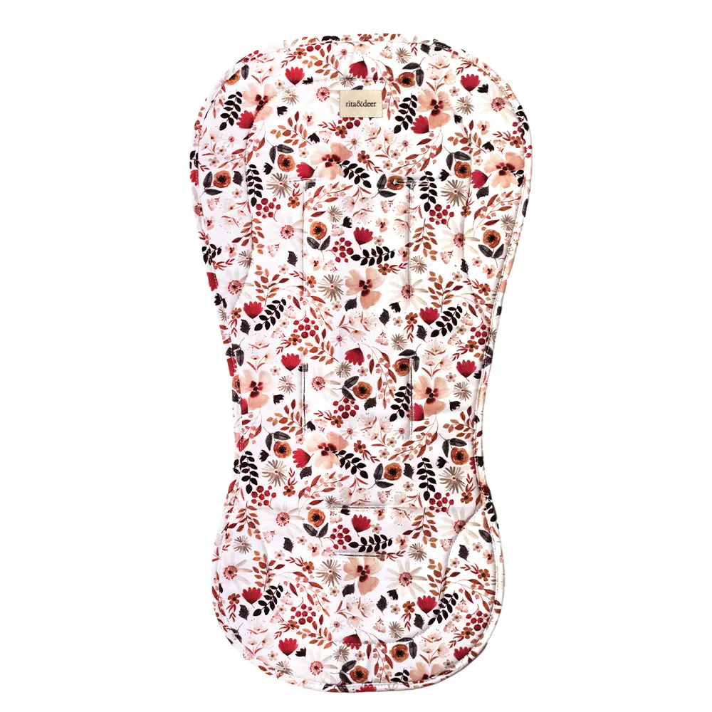 colchoneta universal bugaboo carro bebé estampado spring passion de rita and deer