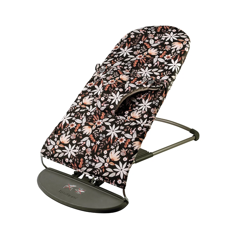 funda hamaca babybjörn black garden de flores