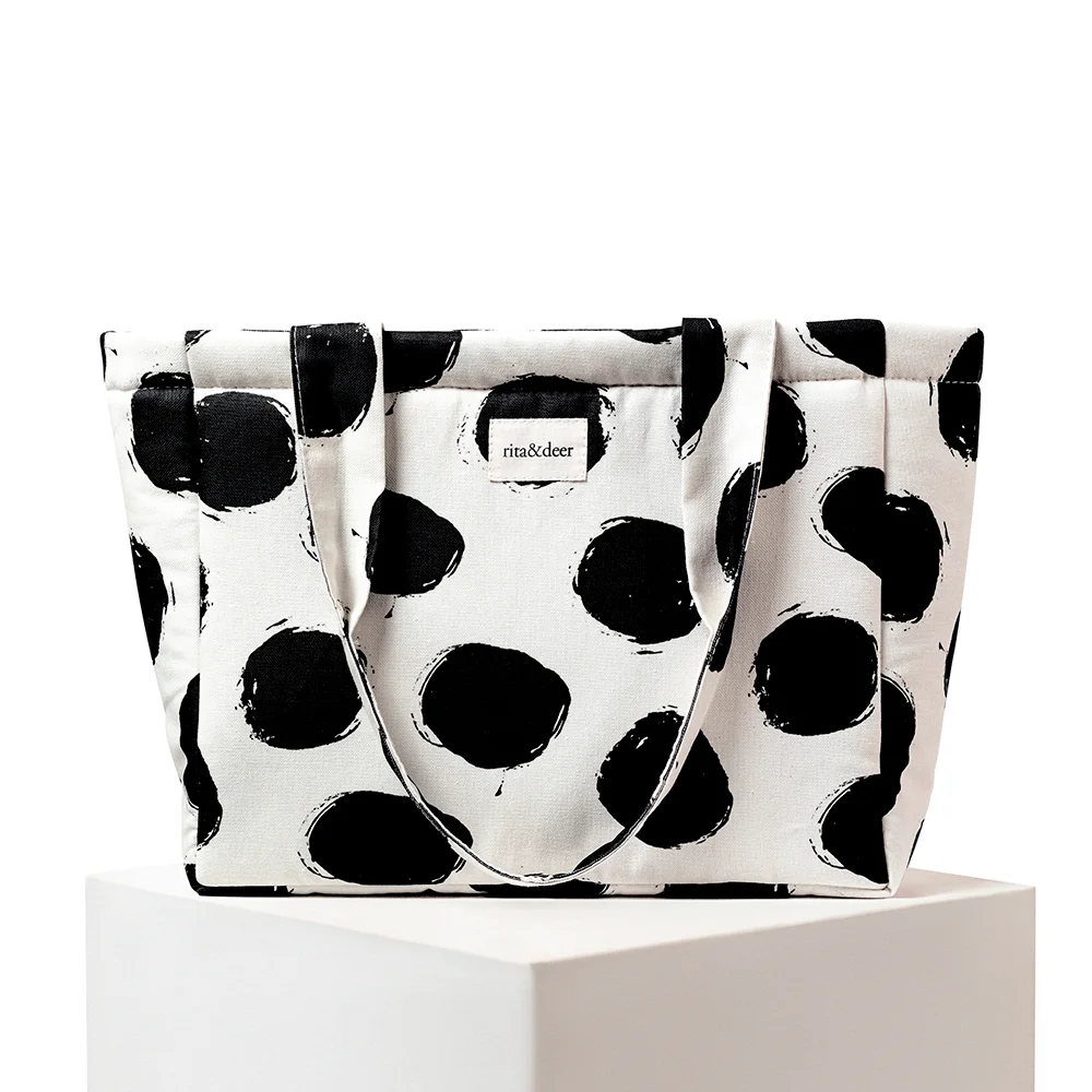 bolso de carro bebé mum bubble dots lunares