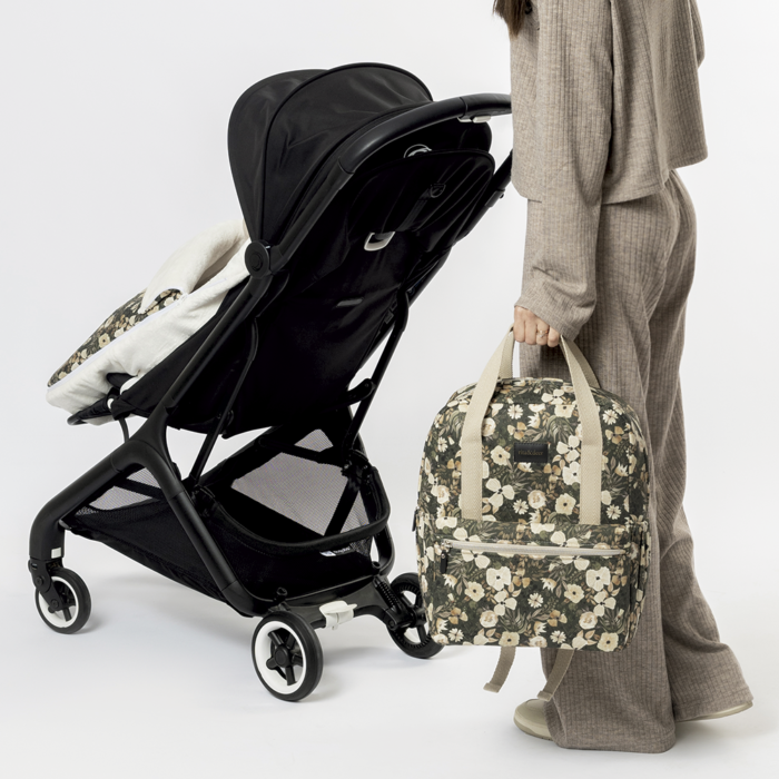 mochila para carro de bebé de rita and deer con diferentes estampados y combinaciones