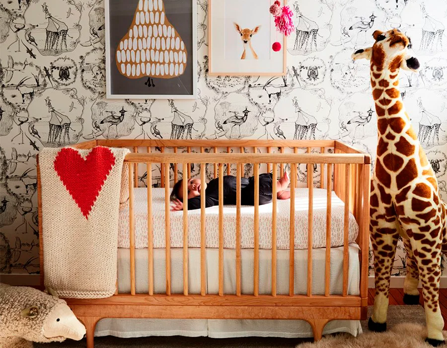 Como decorar habitaciones infantiles con animales para bebé o niños