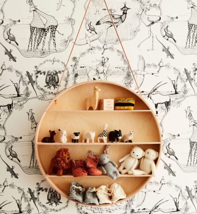 decorar habitaciones infantiles con animales en vinilo para la pared