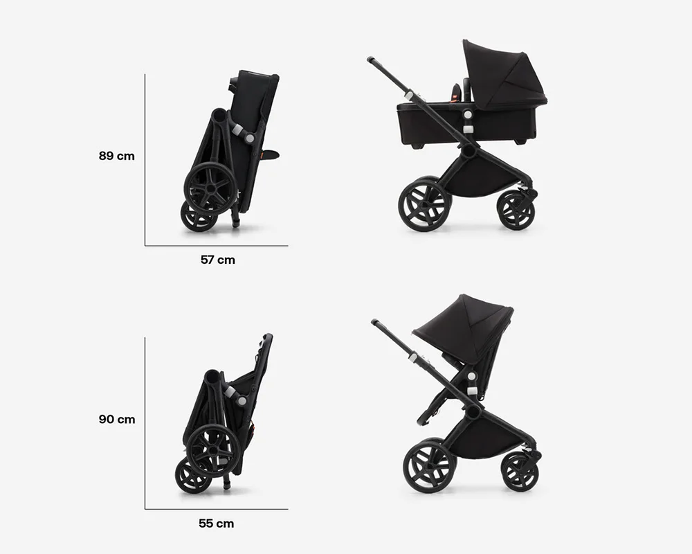 medidas bugaboo cub plegado nuevo cochecito todoterreno