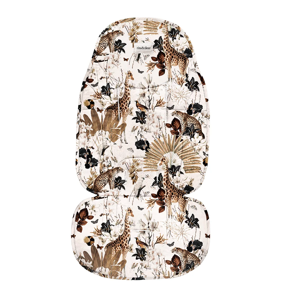 colchoneta bugaboo butterfly luxor animales jirafas leopardos
