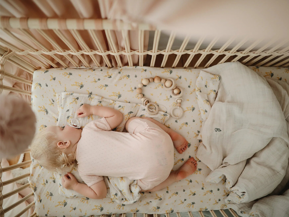 Original and modern Bermbach handcrafted wicker cribs from a German brand. Original and designer high-end baby cribs.