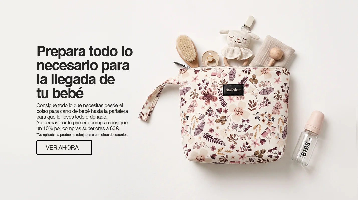 bolso para carro de bebe o bolsa para carro con estampados originales y modernos fabricados con algodón orgánico antimanchas e impermeable.