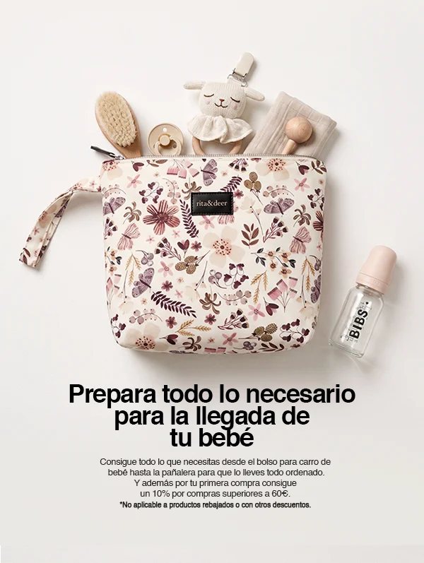 bolso para carro de bebe o bolsa para carro con estampados originales y modernos fabricados con algodón orgánico antimanchas e impermeable.